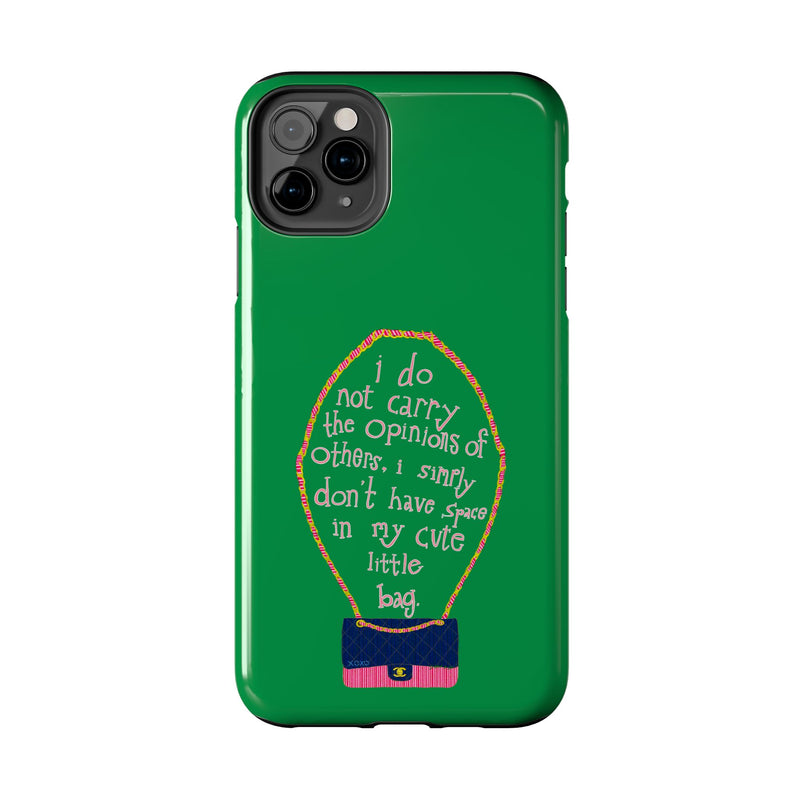 Cute Little Bag Green Phone Case