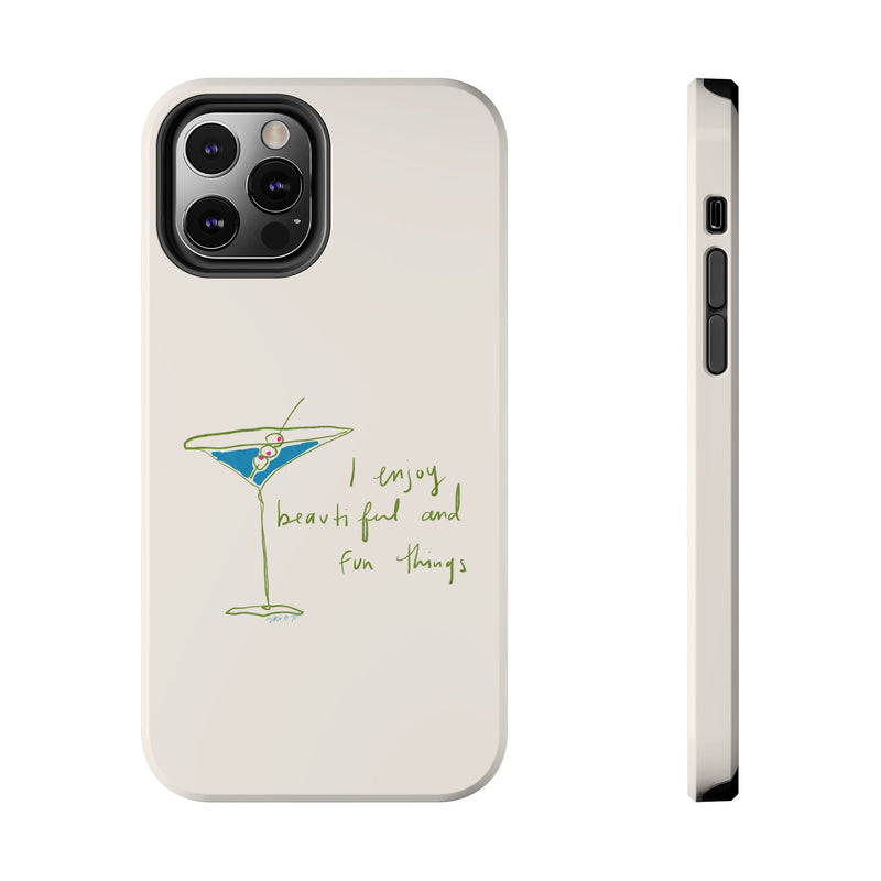 Beautiful & Fun Martini Phone Case