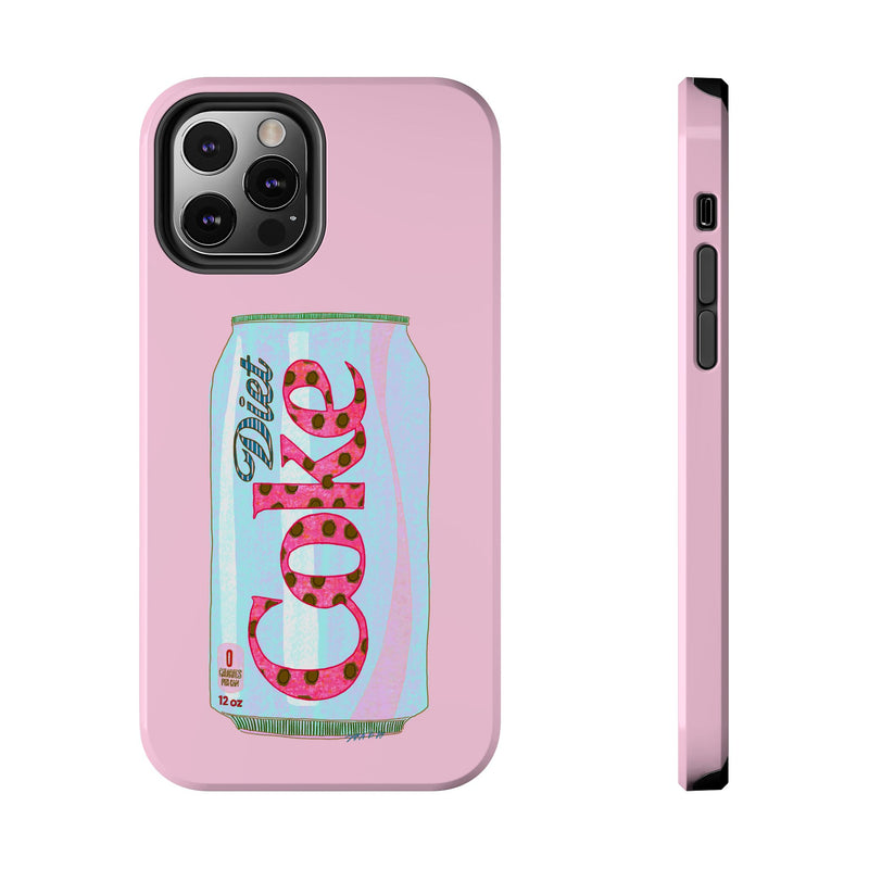 Light Pink Diet Cola Phone Case