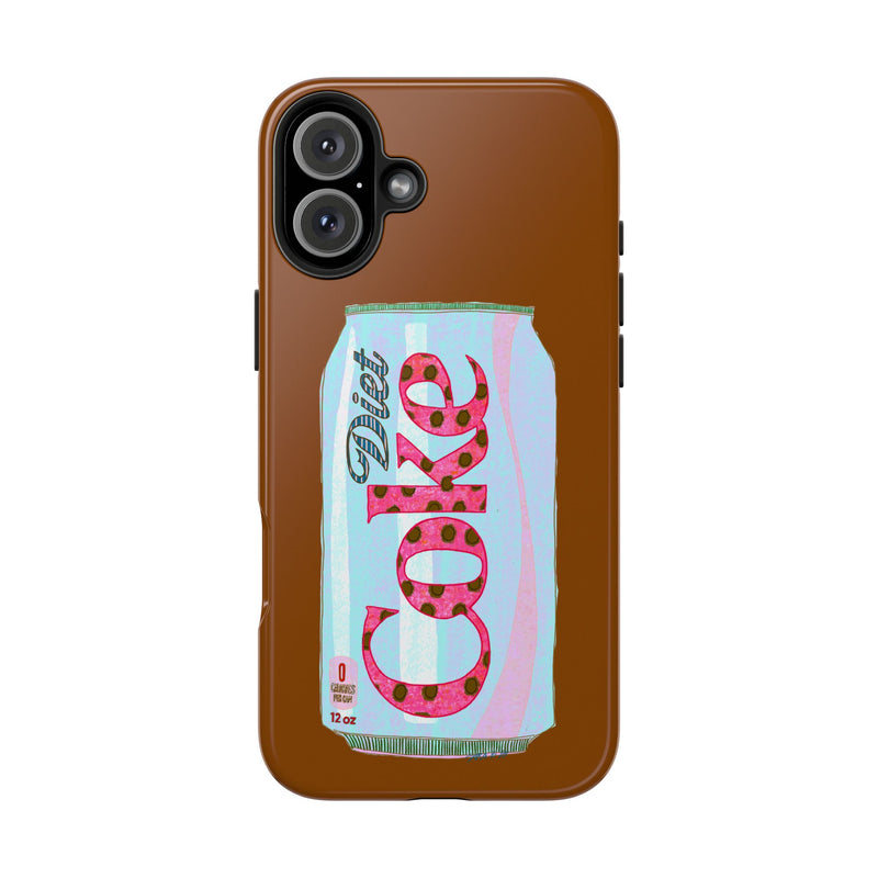 Diet Coke Brown Phone Case