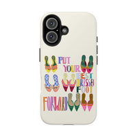 Best Dressed Foot Cream Phone Case