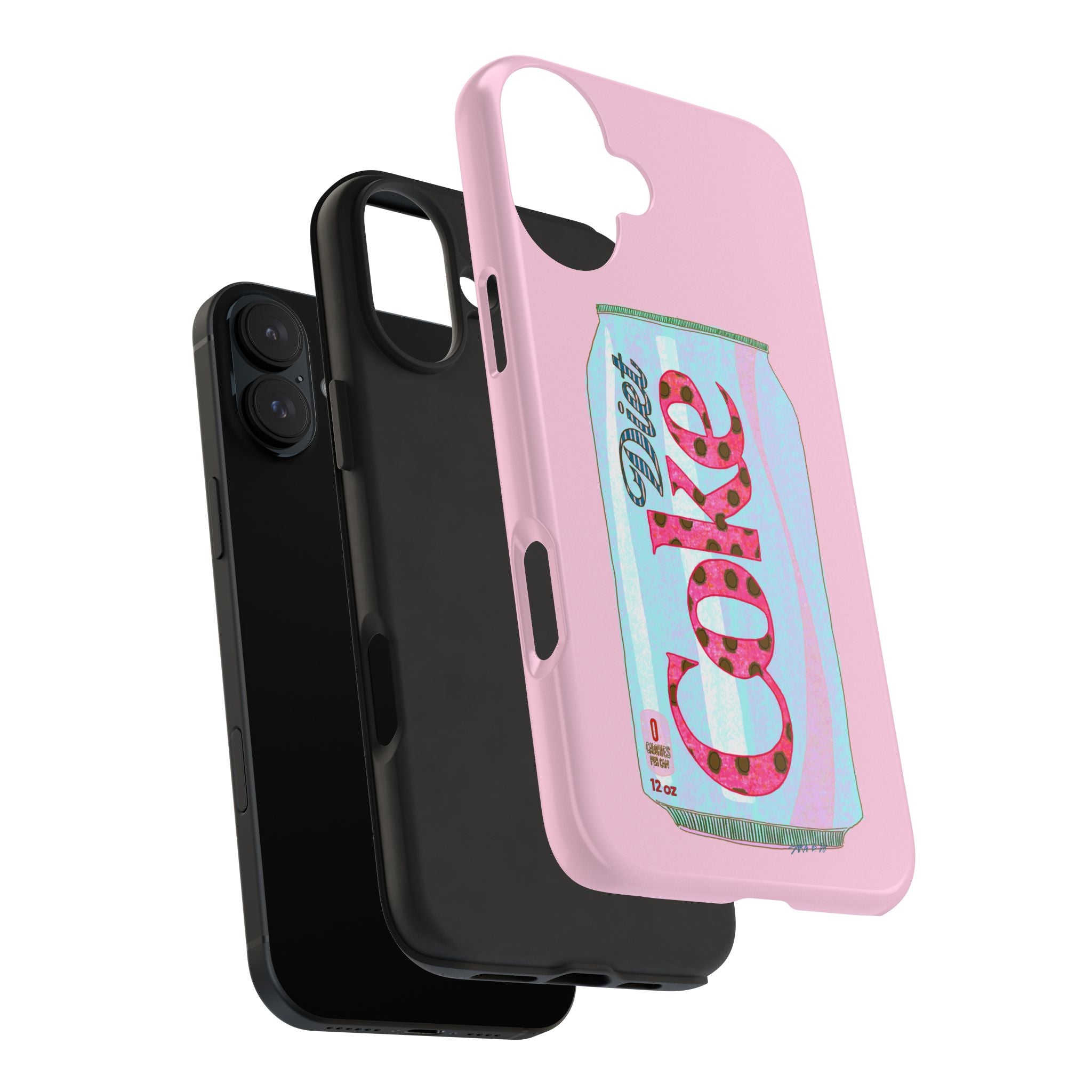 Light Pink Diet Cola Phone Case