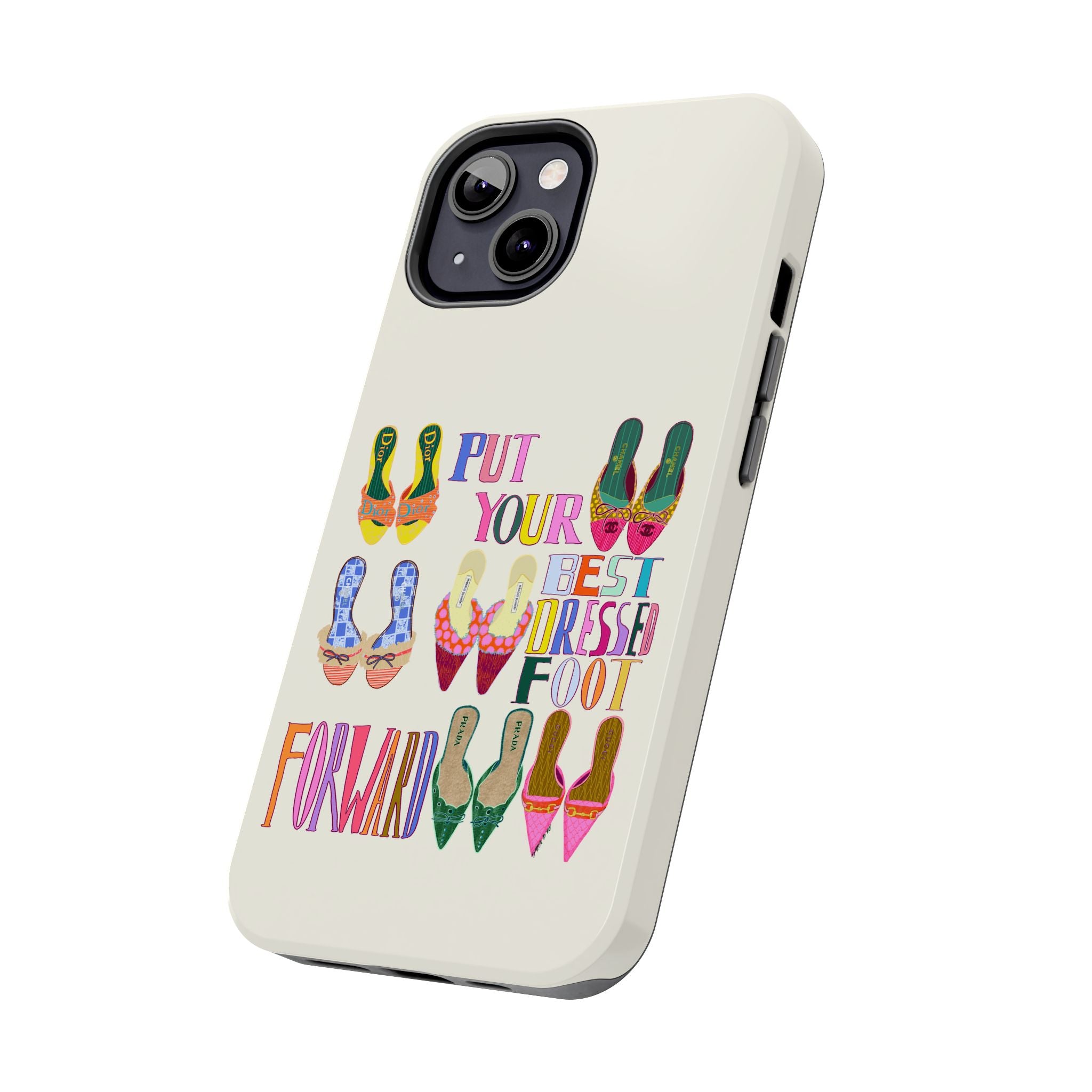 Best Dressed Foot Cream Phone Case
