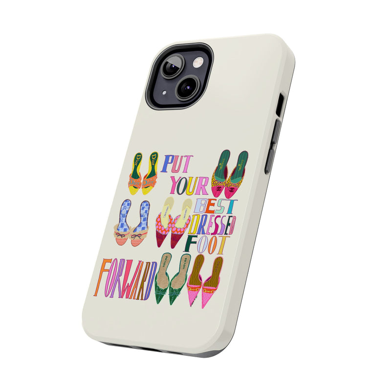 Best Dressed Foot Cream Phone Case