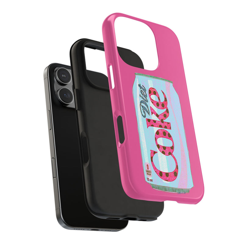 Diet Cola Pink Phone Case