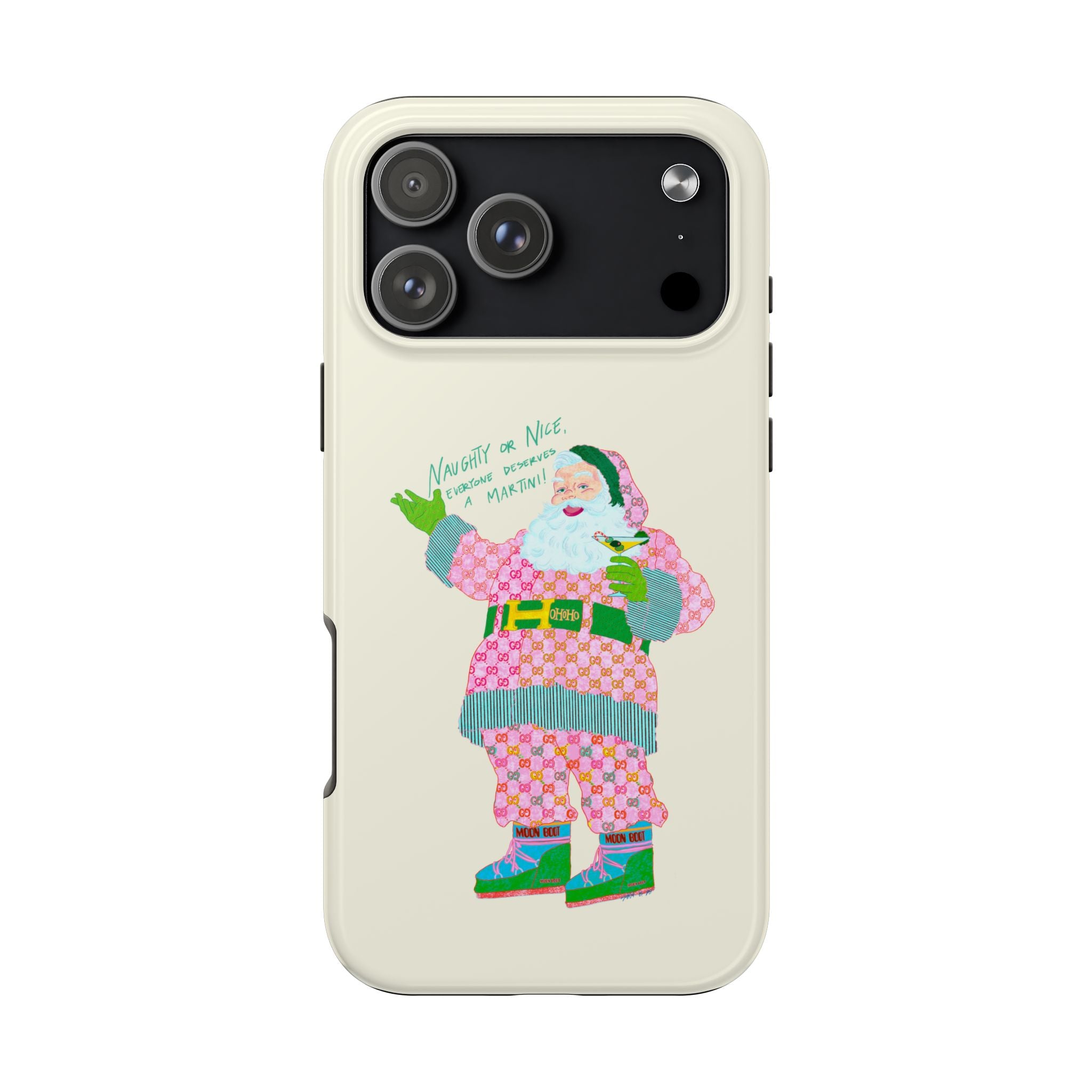 Dirty (Martini) Santa Phone Case