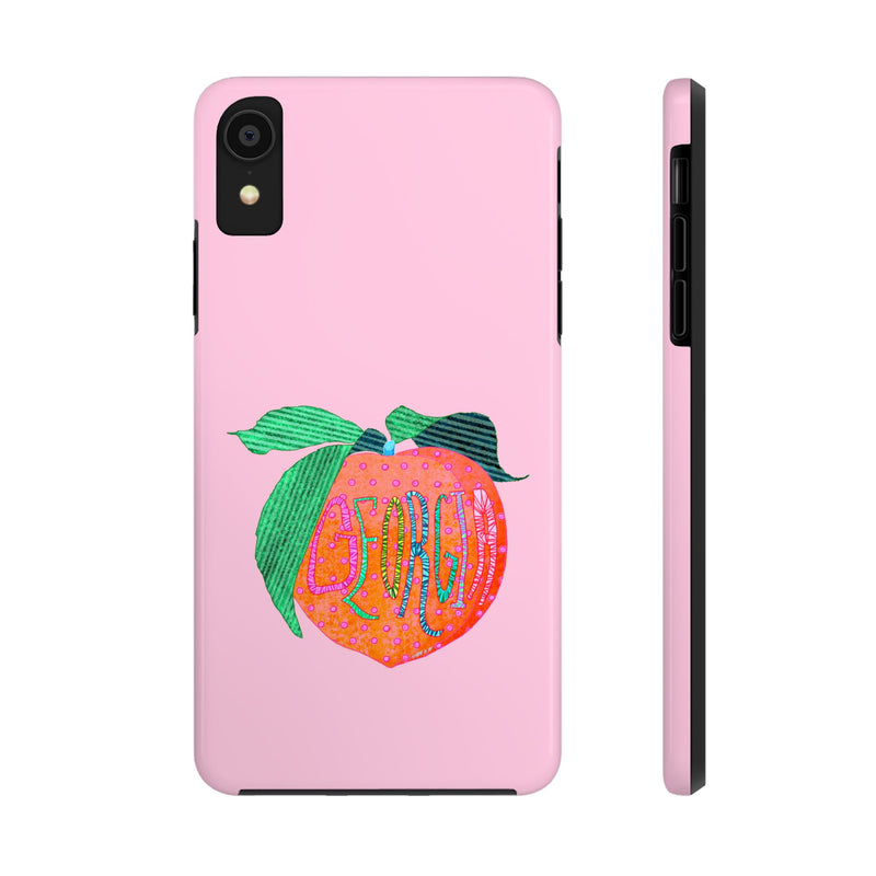 Georgia Peach Pink Phone Case