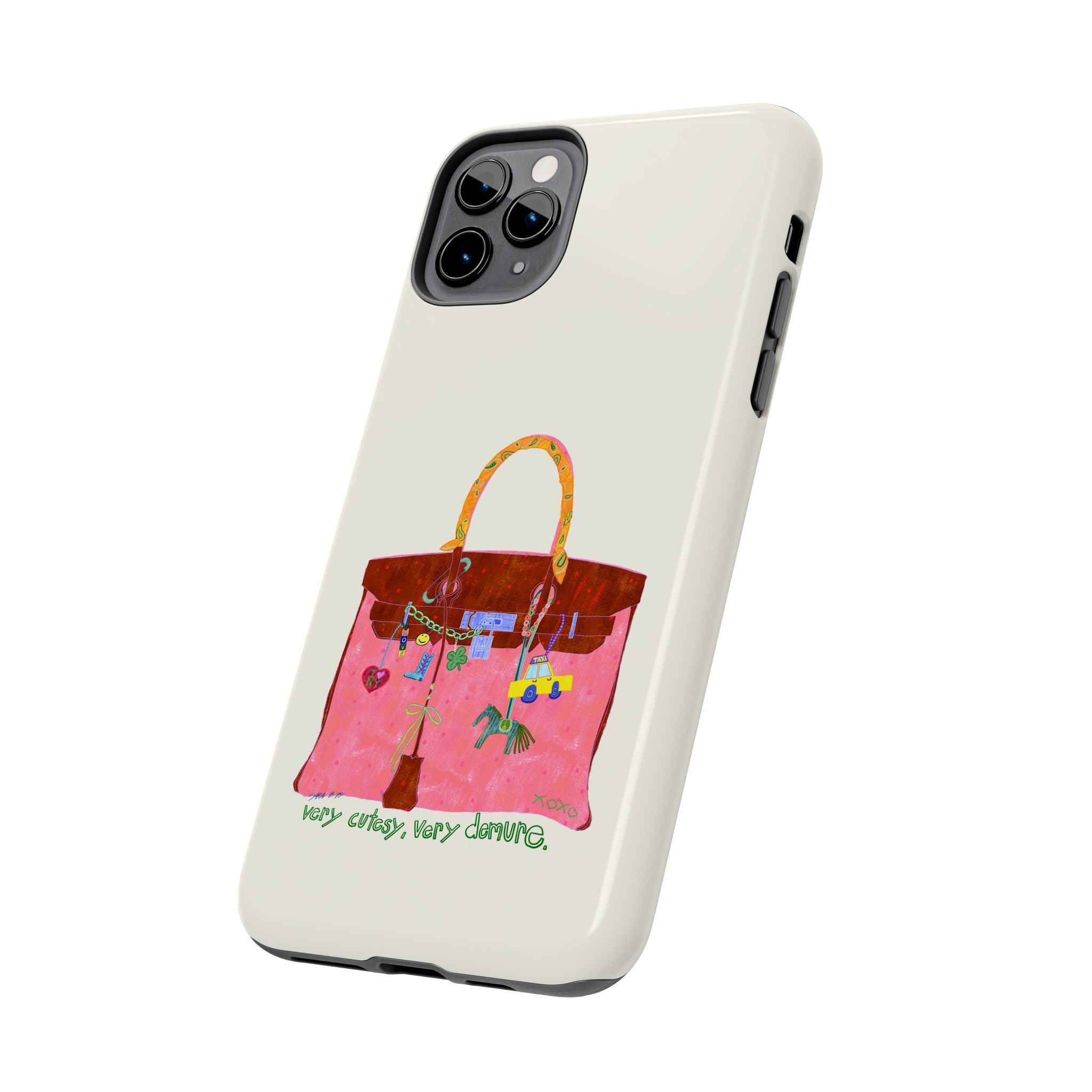 A Very Cutesy, Very Demure Phone Case