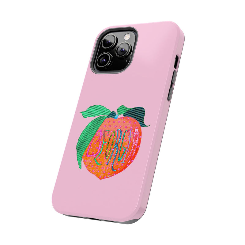 Georgia Peach Pink Phone Case