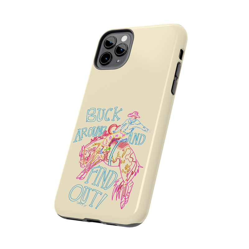 Beige Buck Around Phone Case