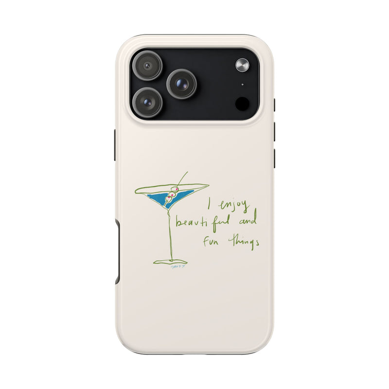 Beautiful & Fun Martini Phone Case