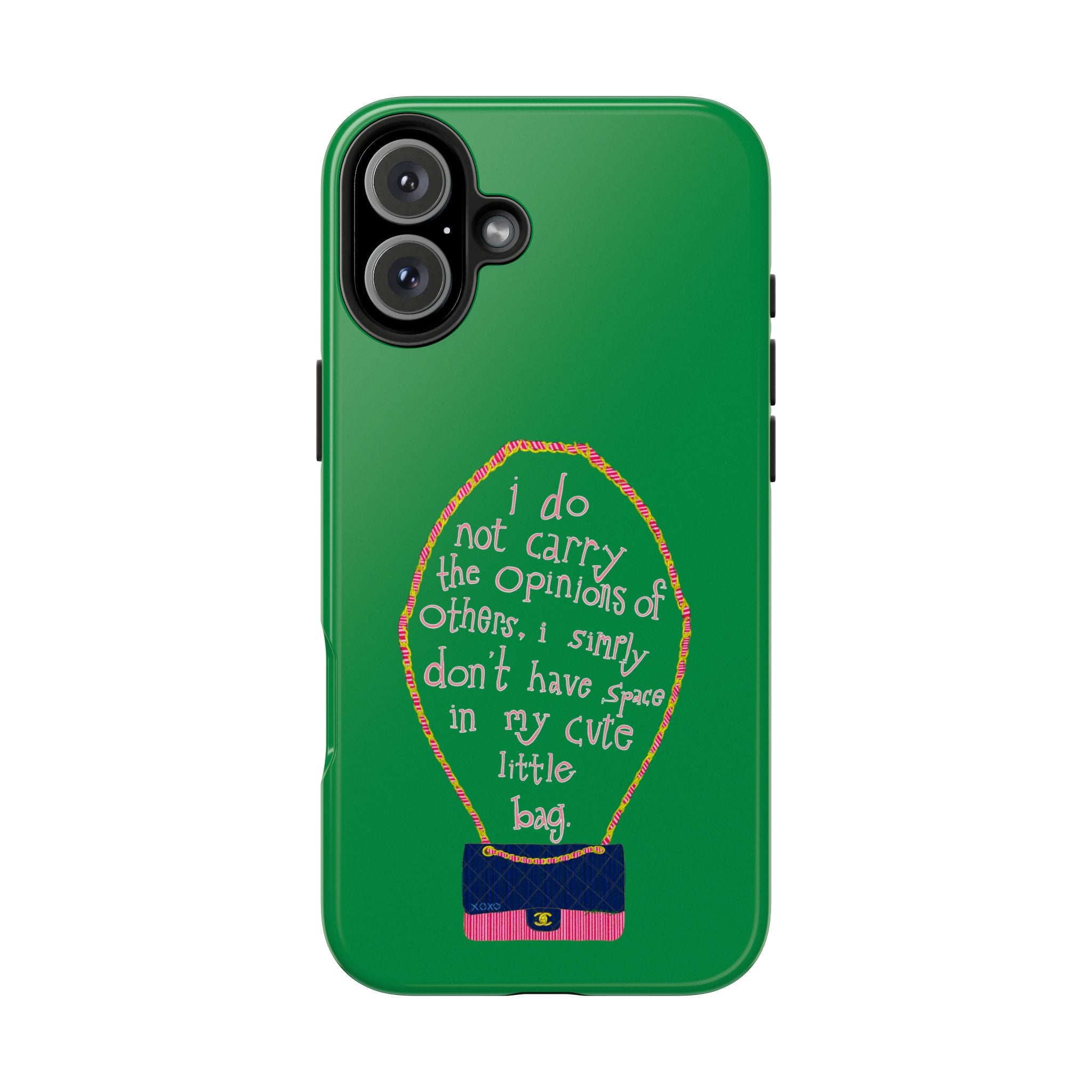 Cute Little Bag Green Phone Case