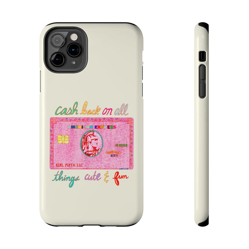 The PINK Card Phone Case