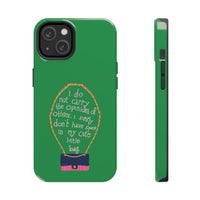 Cute Little Bag Green Phone Case
