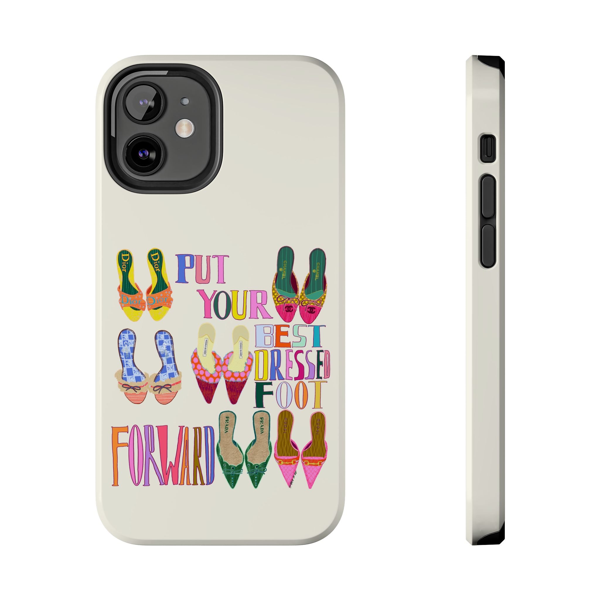 Best Dressed Foot Cream Phone Case