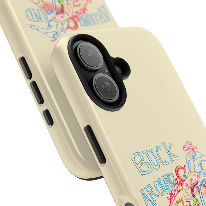 Beige Buck Around Phone Case