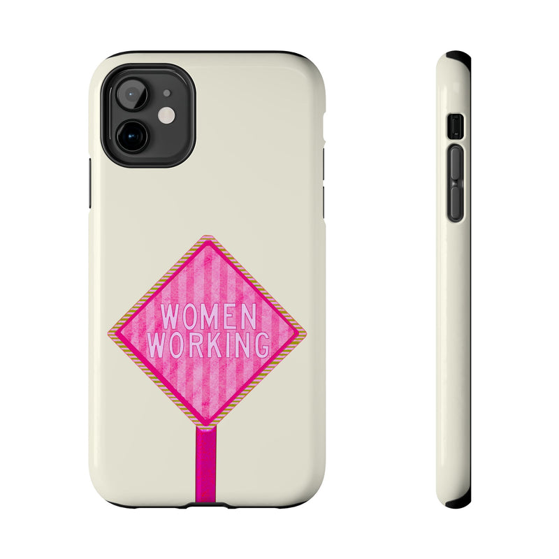 Women Working Phone Case