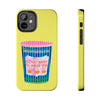 New York Coffee Cup Yellow Phone Case