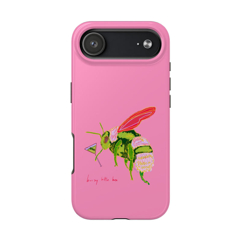 The Pink Boozy Little Bee Phone Case