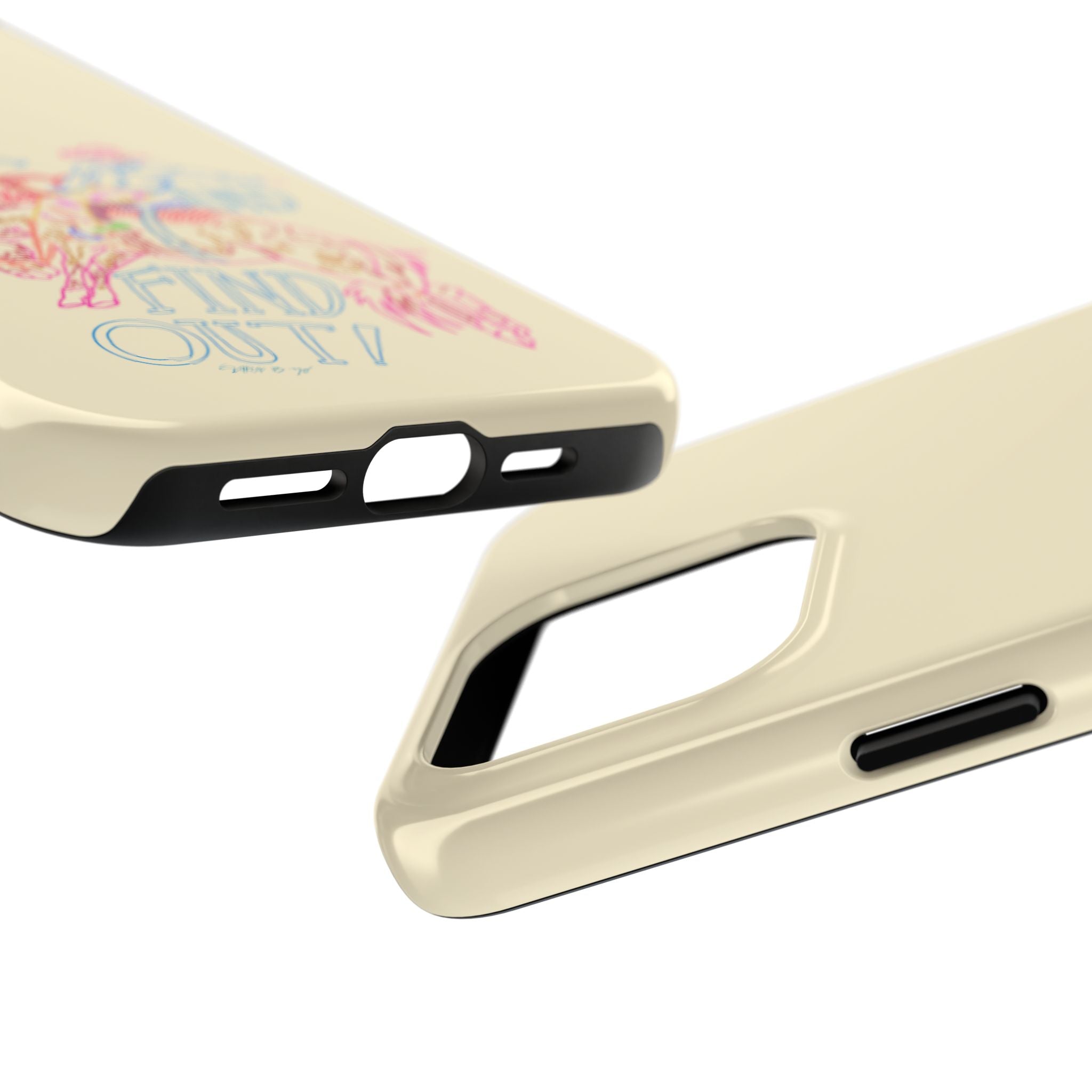 Beige Buck Around Phone Case