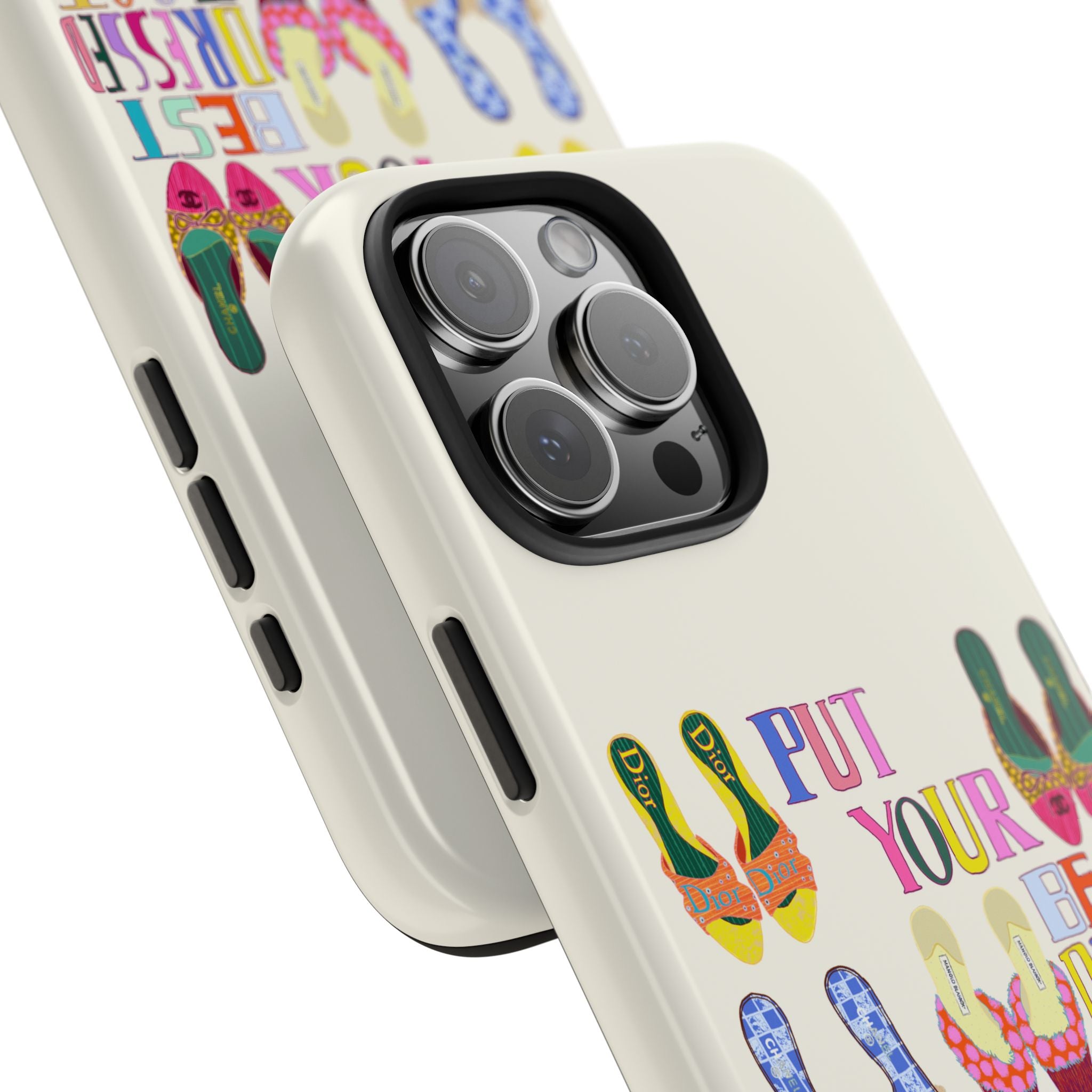 Best Dressed Foot Cream Phone Case