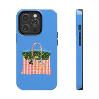 Hold Your Horses Blue Phone Case