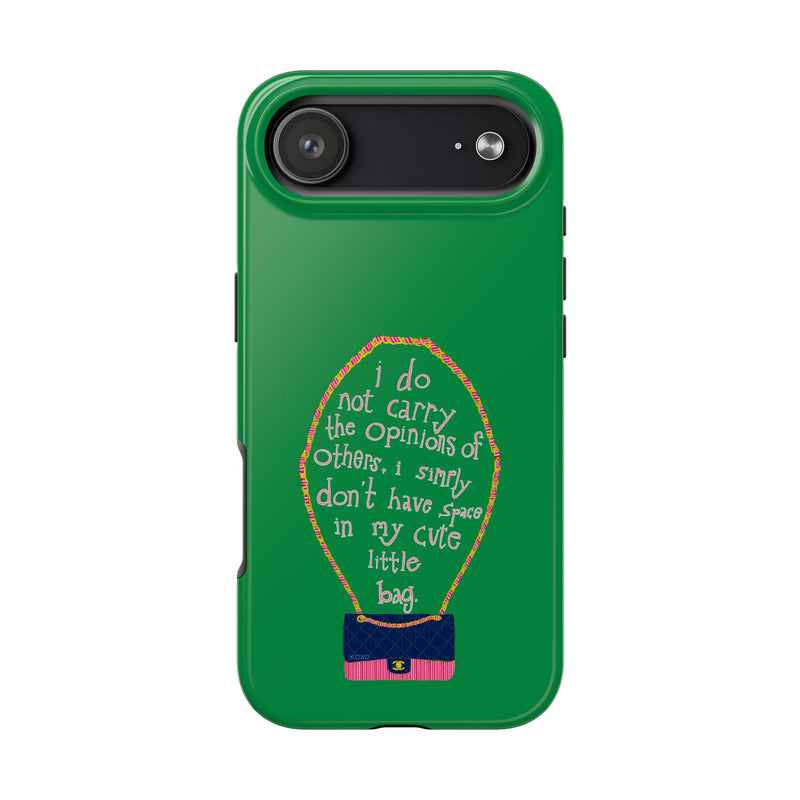 Cute Little Bag Green Phone Case