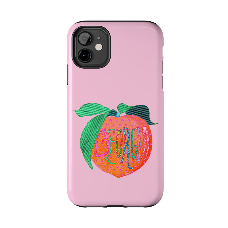 Georgia Peach Pink Phone Case