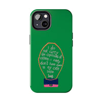 Cute Little Bag Green Phone Case