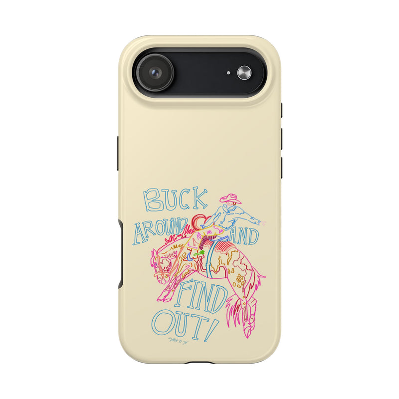 Beige Buck Around Phone Case