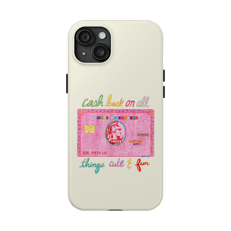 The PINK Card Phone Case