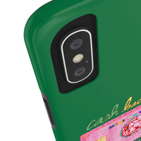 The PINK Card Green Phone Case