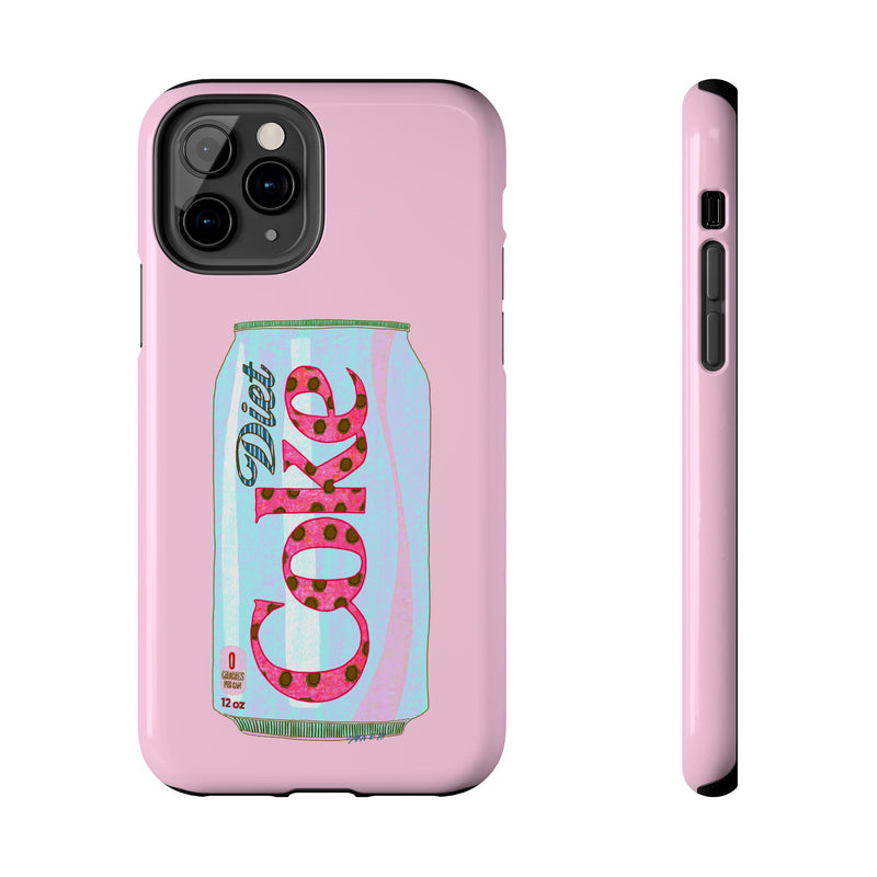 Light Pink Diet Cola Phone Case