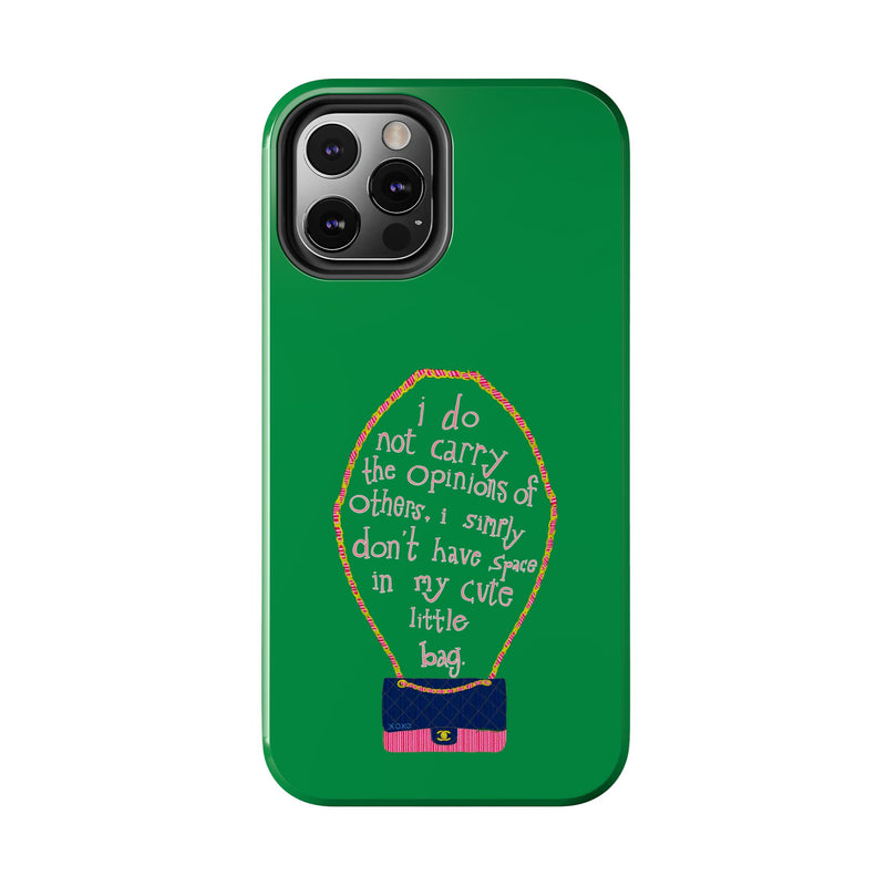 Cute Little Bag Green Phone Case