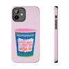 New York Coffee Cup Pink Phone Case