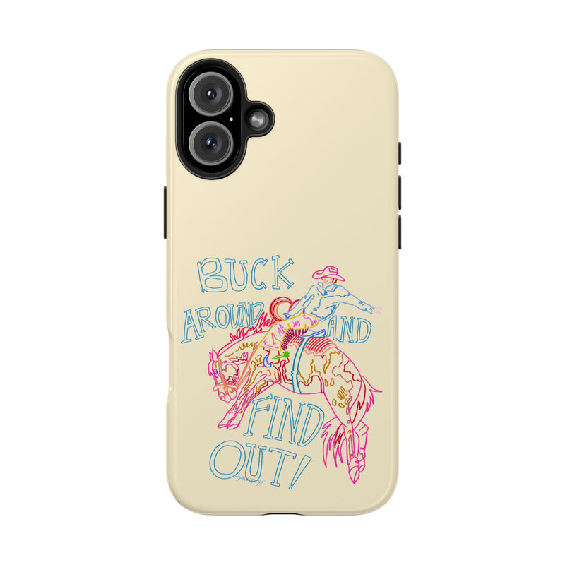 Beige Buck Around Phone Case