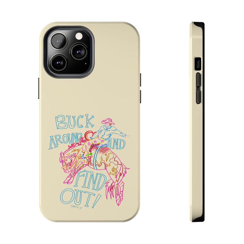 Beige Buck Around Phone Case