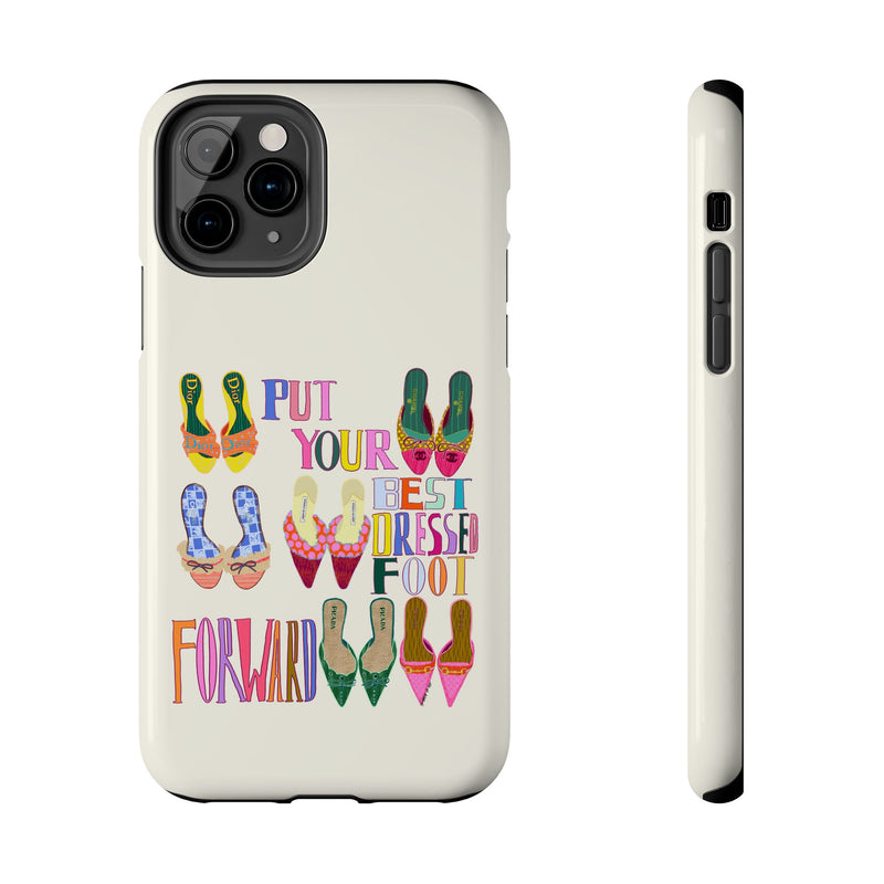 Best Dressed Foot Cream Phone Case