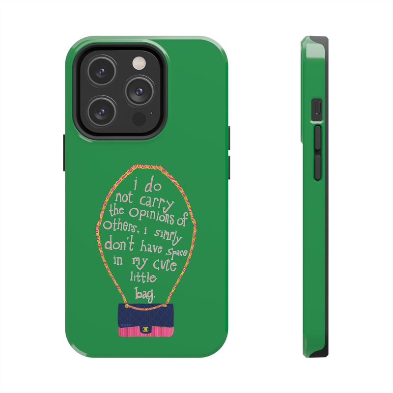 Cute Little Bag Green Phone Case
