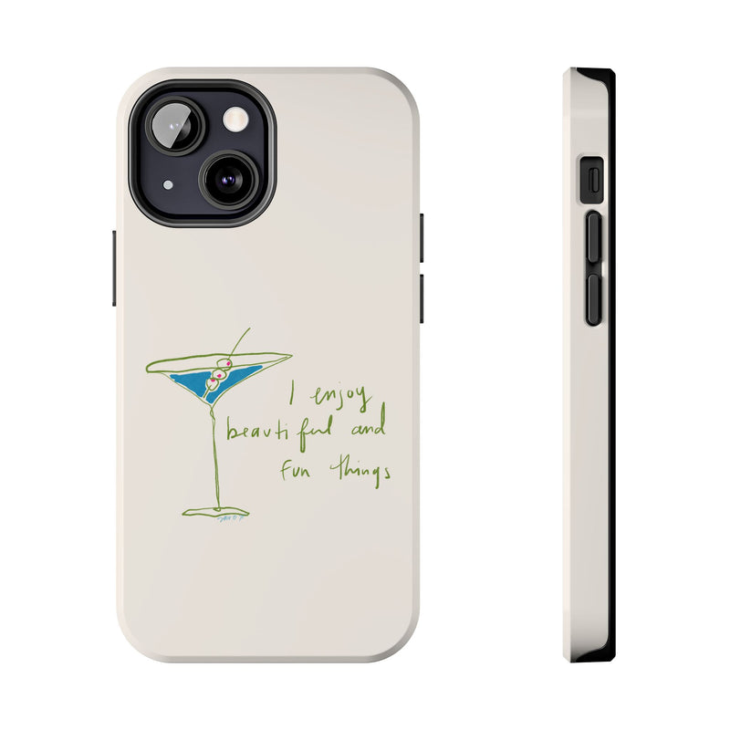 Beautiful & Fun Martini Phone Case