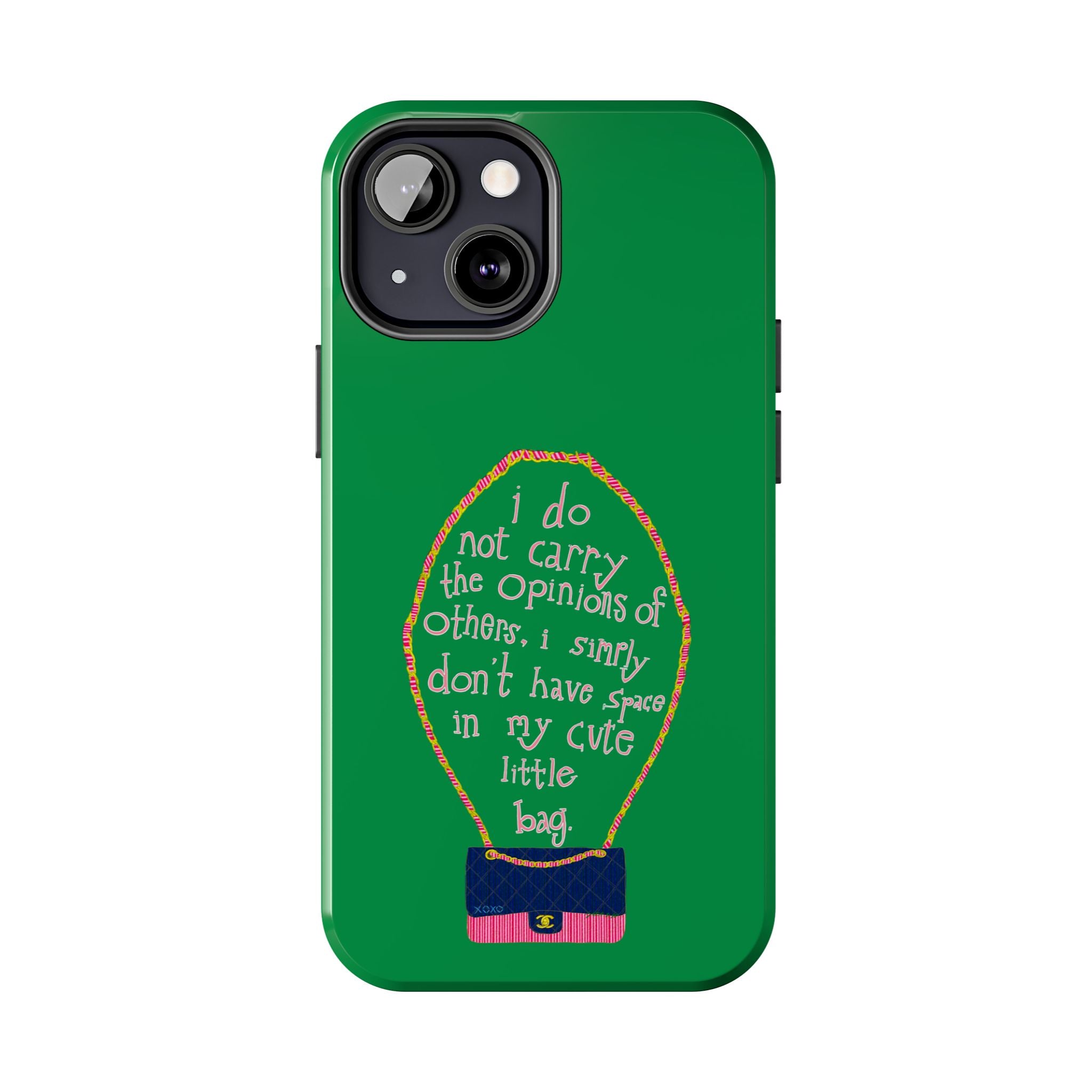 Cute Little Bag Green Phone Case