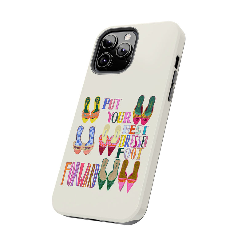 Best Dressed Foot Cream Phone Case
