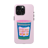 New York Coffee Cup Pink Phone Case