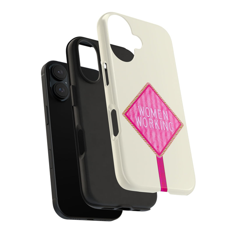 Women Working Phone Case