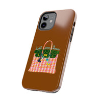 Hold Your Horses Brown Phone Case