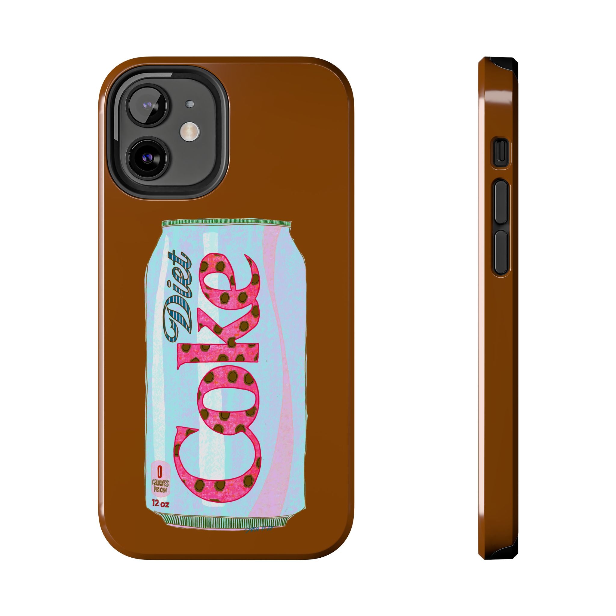 Diet Coke Brown Phone Case