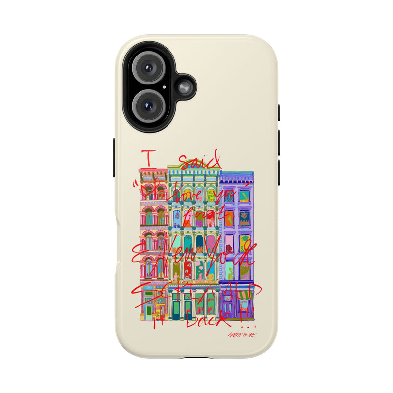 New York I Love You Phone Case