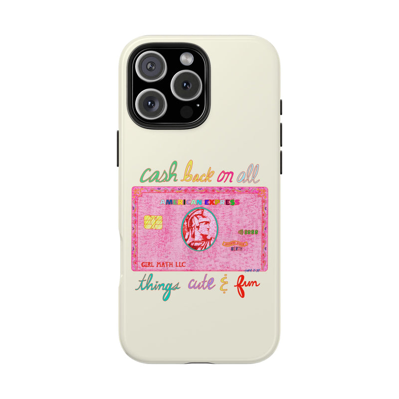 The PINK Card Phone Case