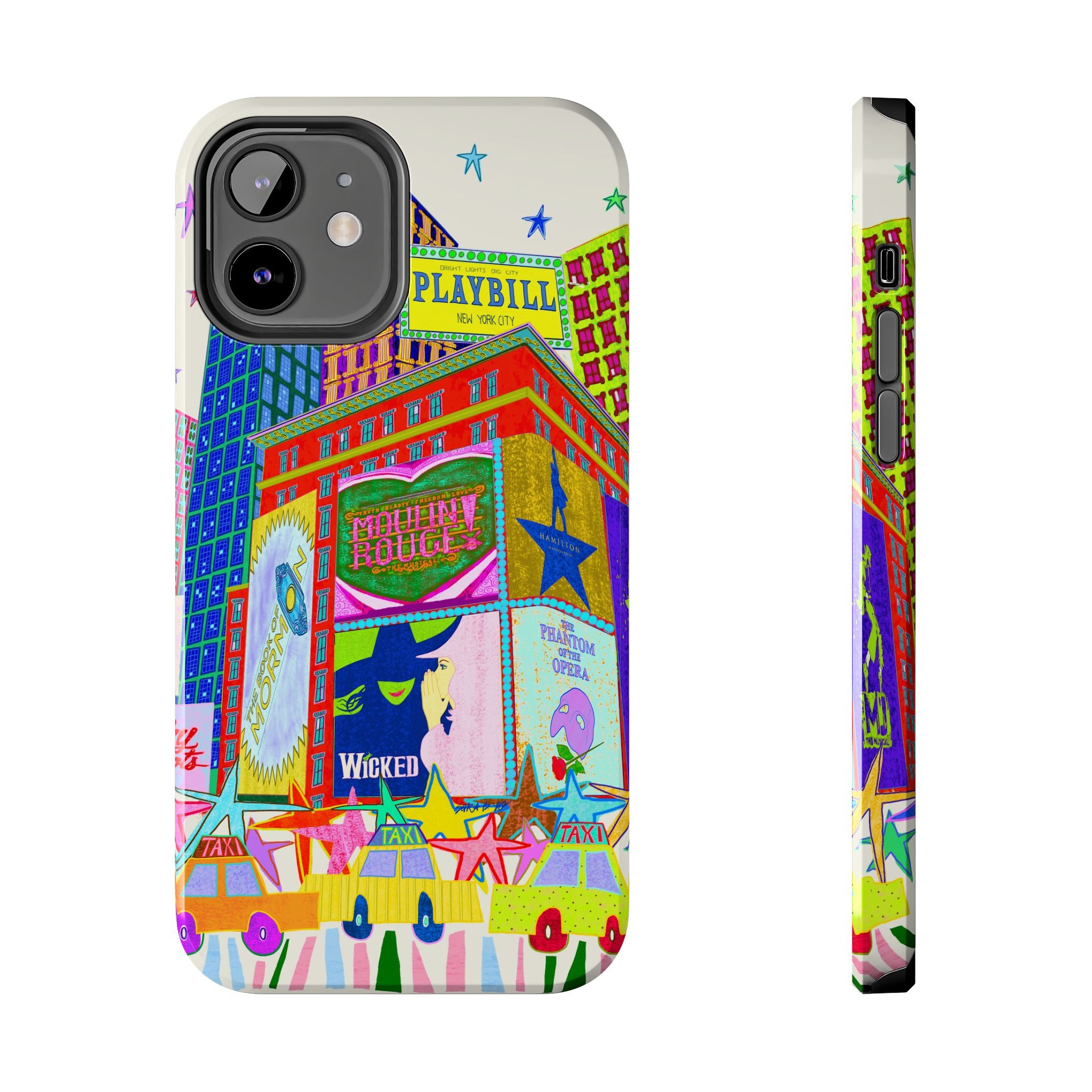 Bright Lights Big City Broadway Phone Case