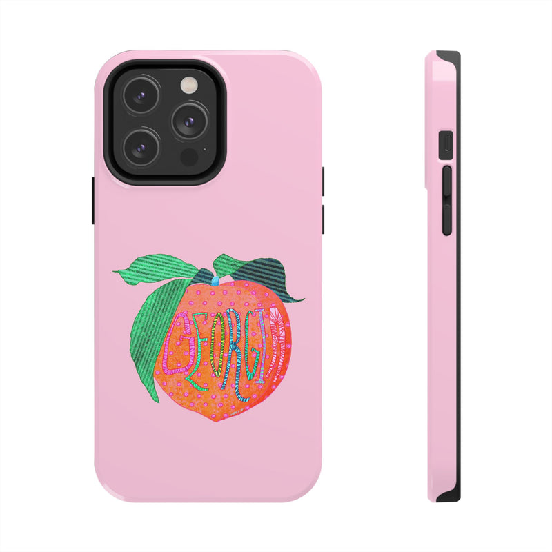 Georgia Peach Pink Phone Case